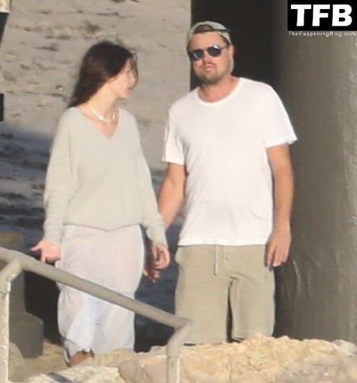 Camila Morrone &amp; Leonardo DiCaprio Enjoy a Morning Swim in Malibu (138 Photos)