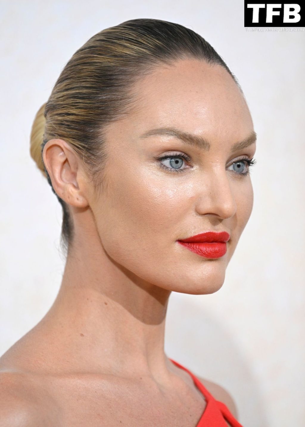 Candice Swanepoel Poses Braless in a Red Dress at the amfAR Gala Cannes 2022 in Cap d’Antibes (50 Photos)