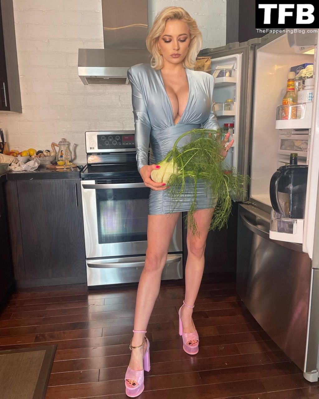 Caroline Vreeland Shows Off Her Sexy Boobs (5 Photos)