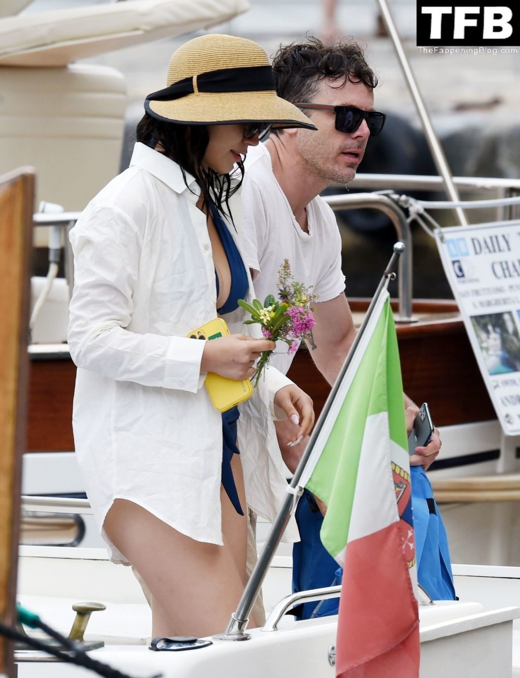 Caylee Cowan &amp; Casey Affleck Enjoy Their Romantic Trip Out in Portofino (31 Photos)