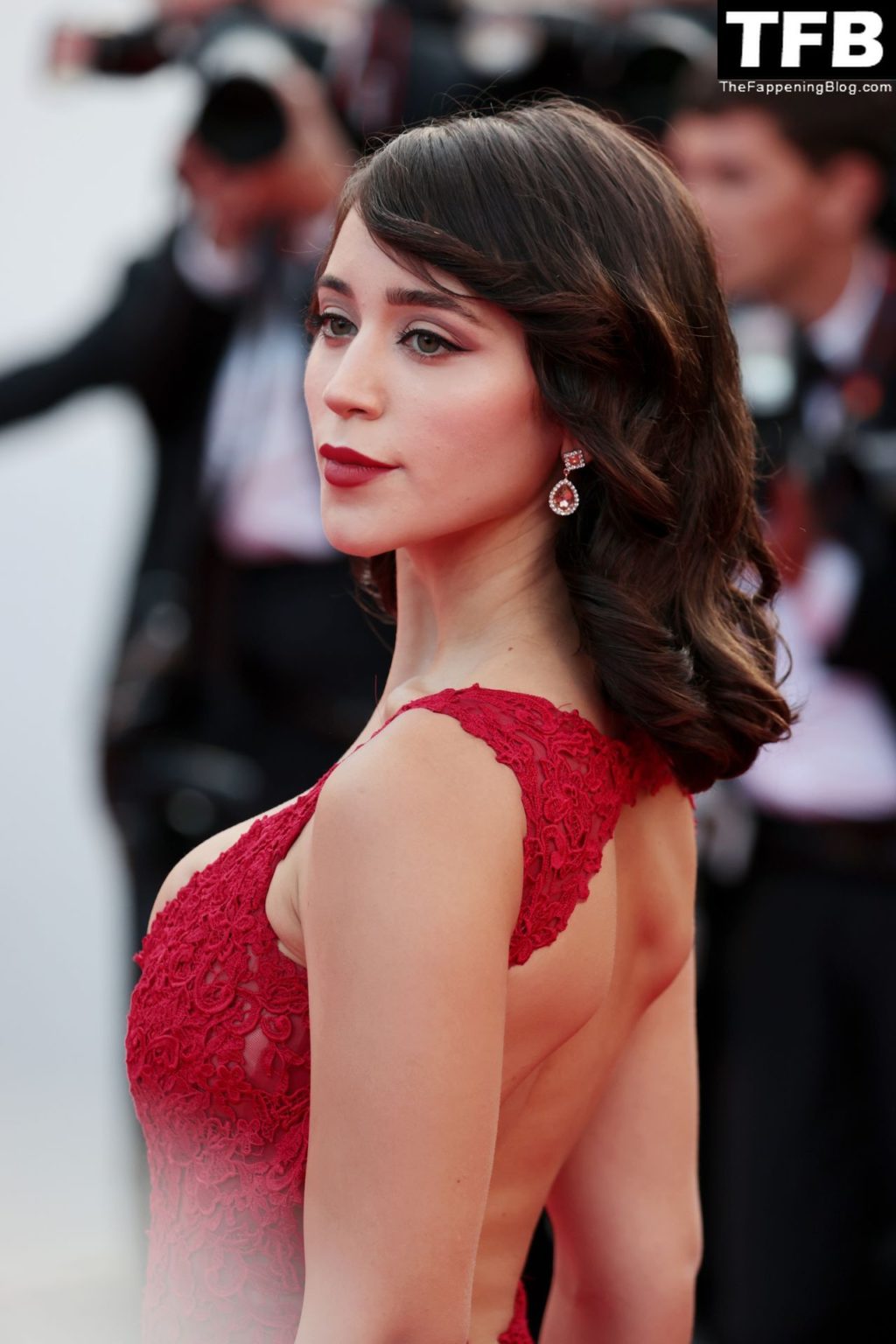 Caylee Cowan Flaunts Her Cleavage on the Red Carpet at The 75th Annual Cannes Film Festival (150 Photos)