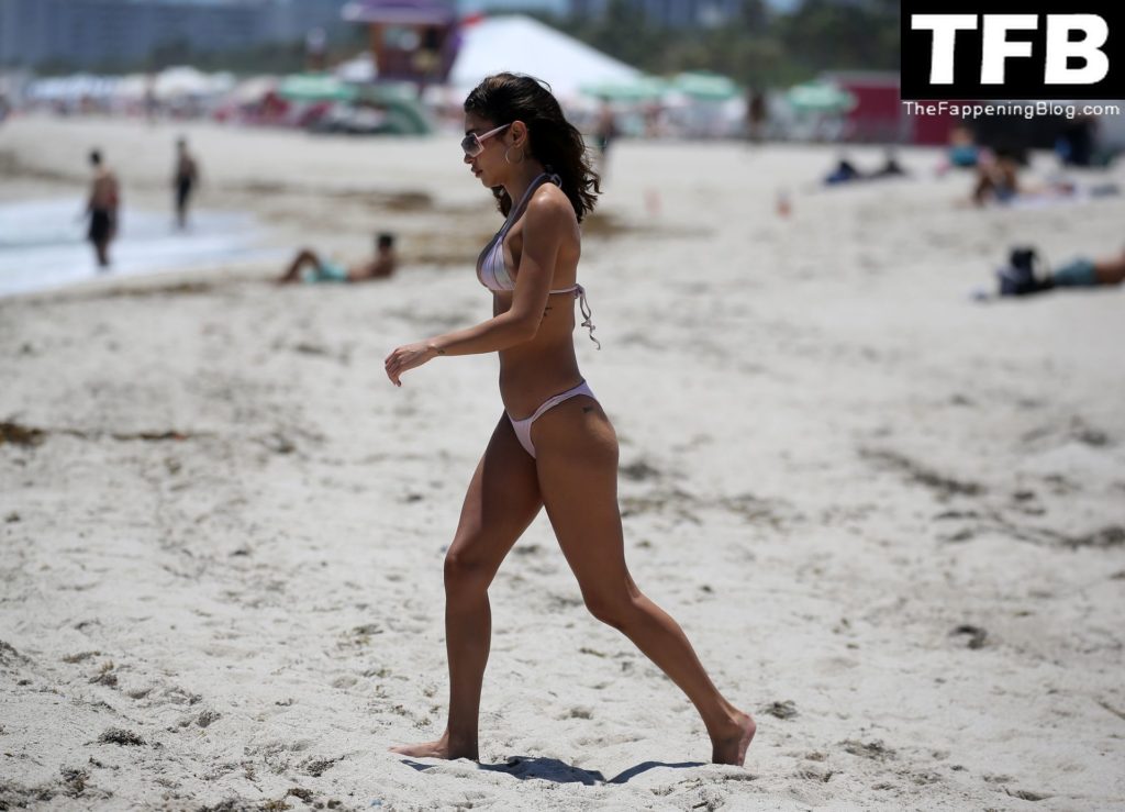 Chantel Jeffries Slips Into a Tiny Pink Bikini in Miami (87 Photos)