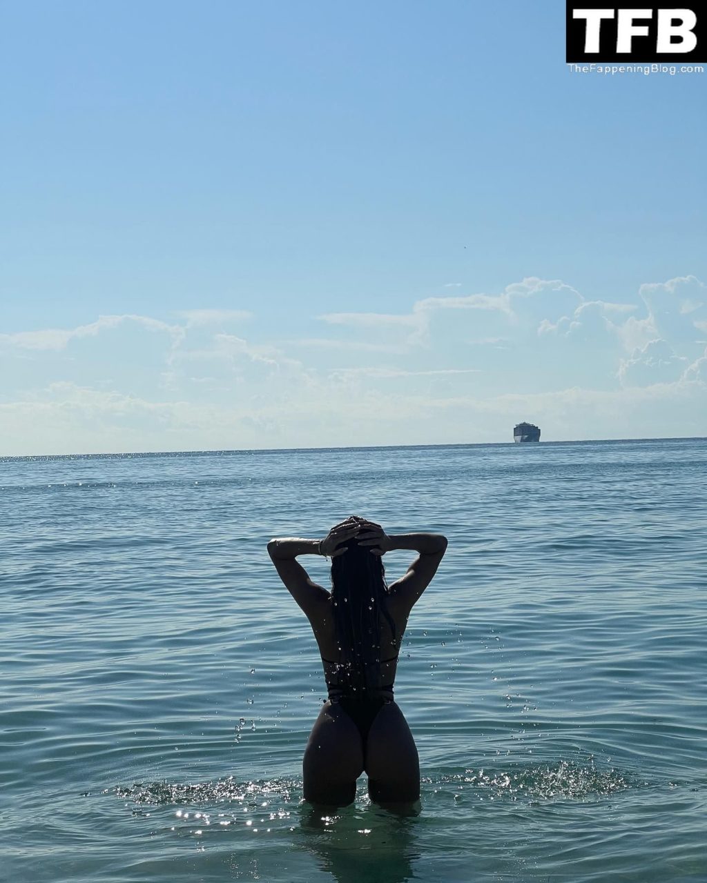 Cindy Prado Poses in a Black Bikini (11 Photos)
