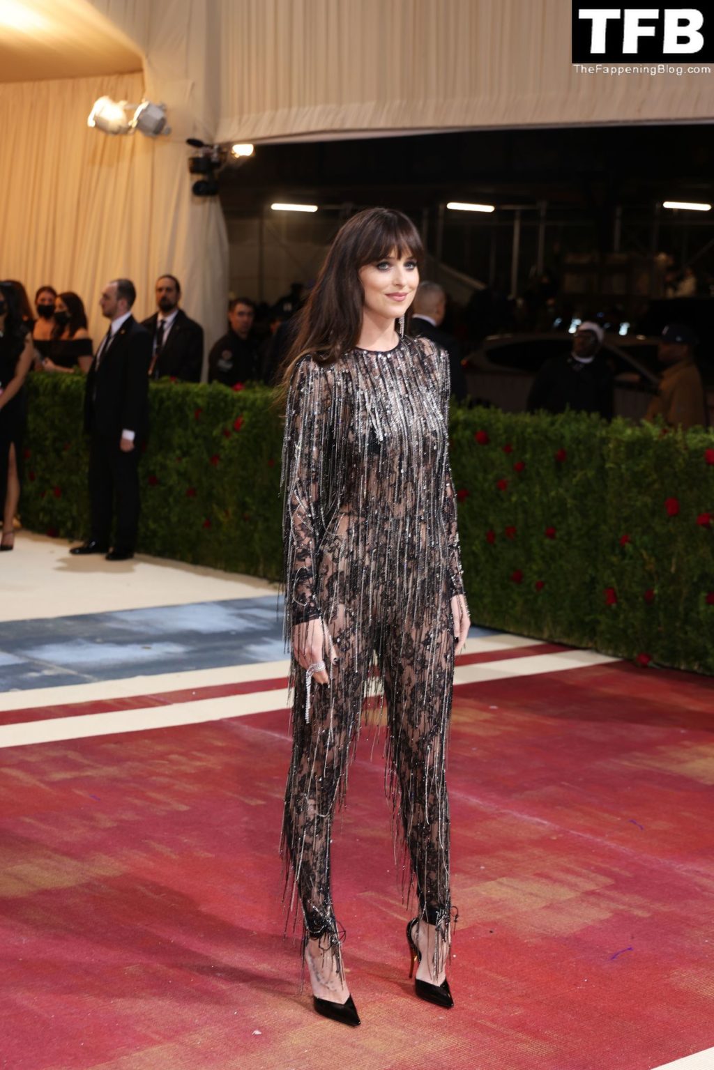 Dakota Johnson Stuns in a See-Through Outfit at The 2022 Met Gala in NYC (47 Photos)