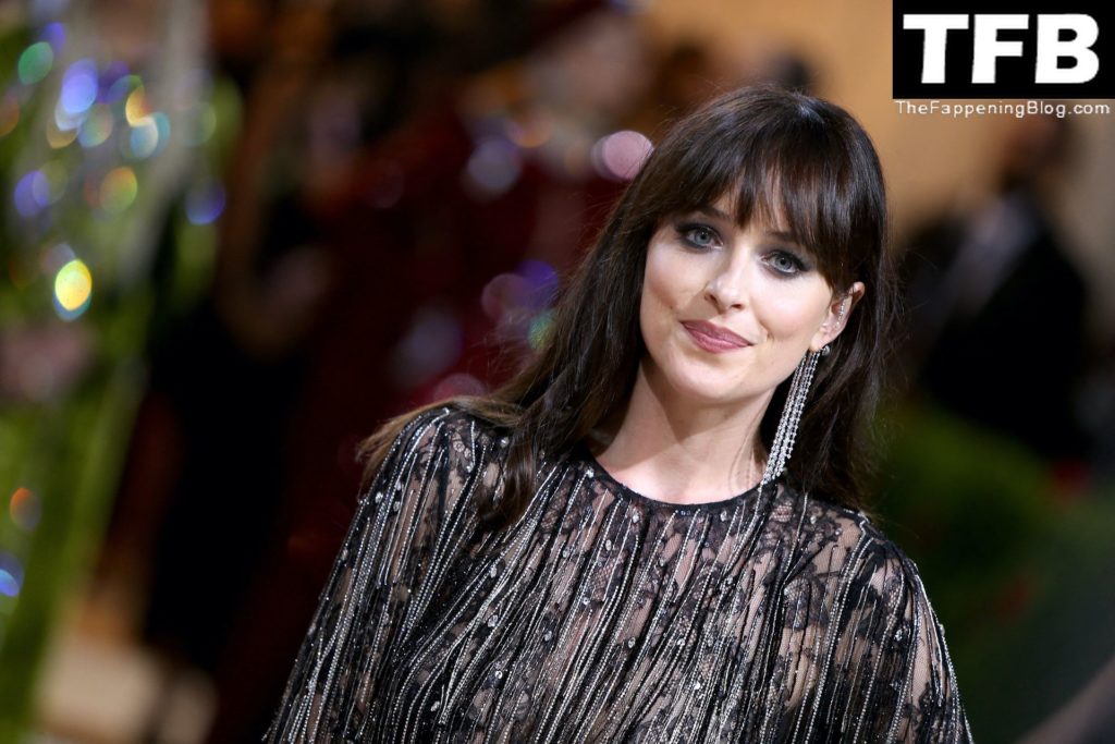 Dakota Johnson Stuns in a See-Through Outfit at The 2022 Met Gala in NYC (47 Photos)