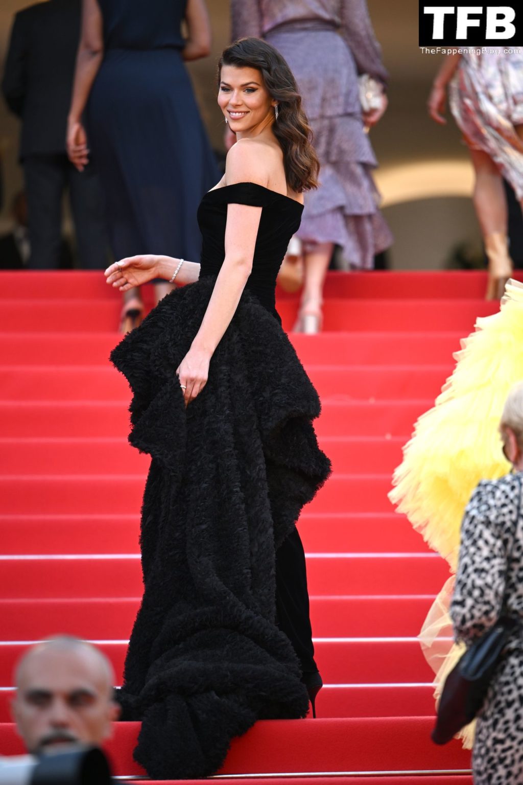 Georgia Fowler Shows Off Her Cleavage at the 75th Annual Cannes Film Festival (144 Photos)