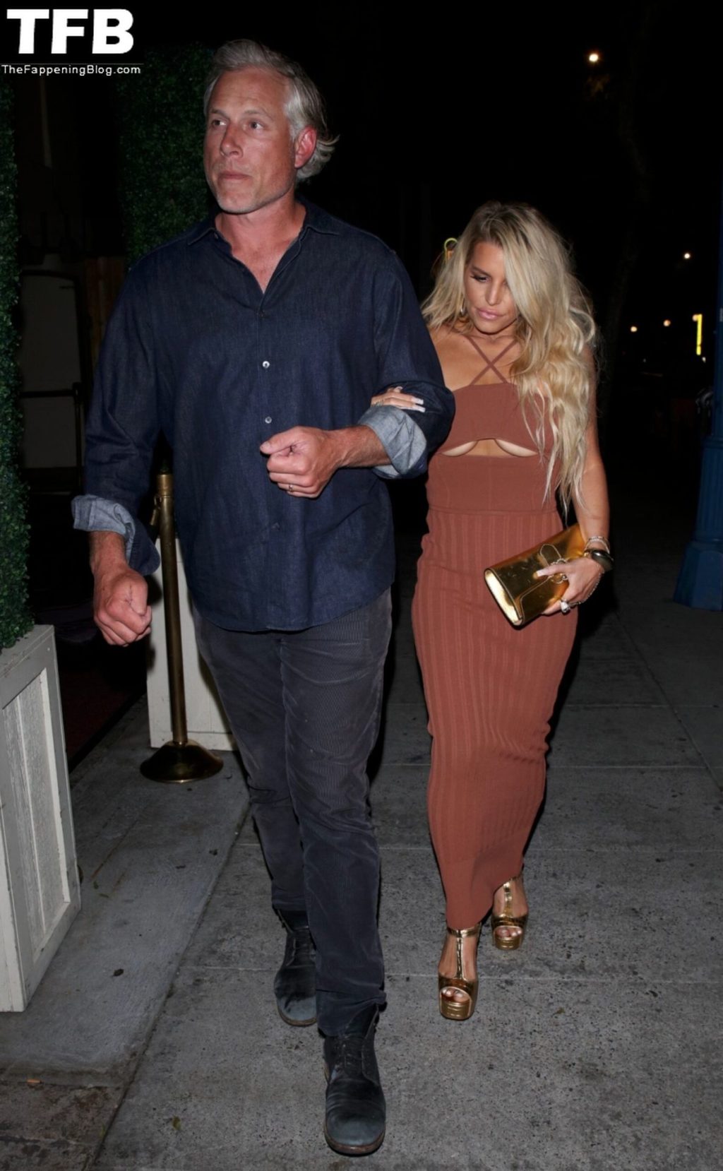 Jessica Simpson Shows Off Her Underboob at Delilah in West Hollywood (22 Photos)