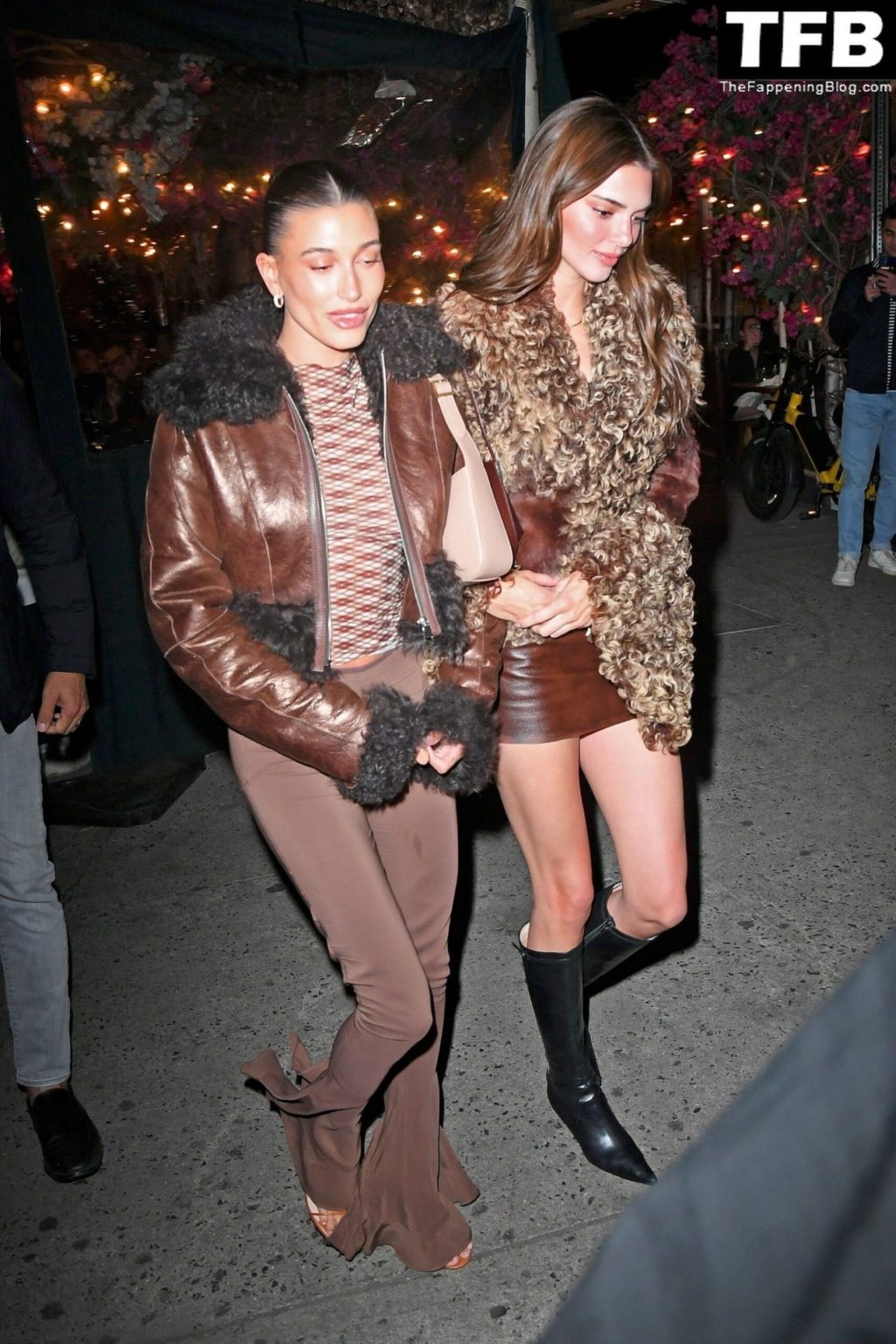 Kendall Jenner &amp; Hailey Baldwin Bieber are Seen at Derek Blasberg’s Birthday Party in New York (65 Photos)