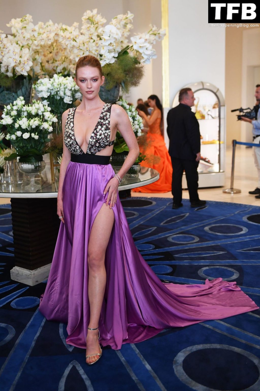 Larsen Thompson Displays Nice Cleavage the 75th Annual Cannes Film Festival (31 Photos)