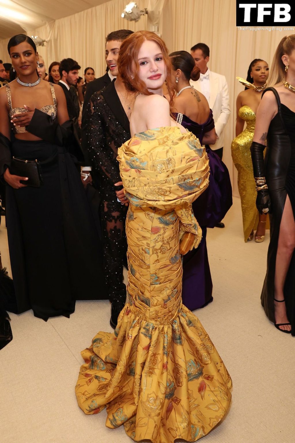 Madelaine Petsch Displays Her Stunning Figure at The 2022 Met Gala in NYC (45 Photos)