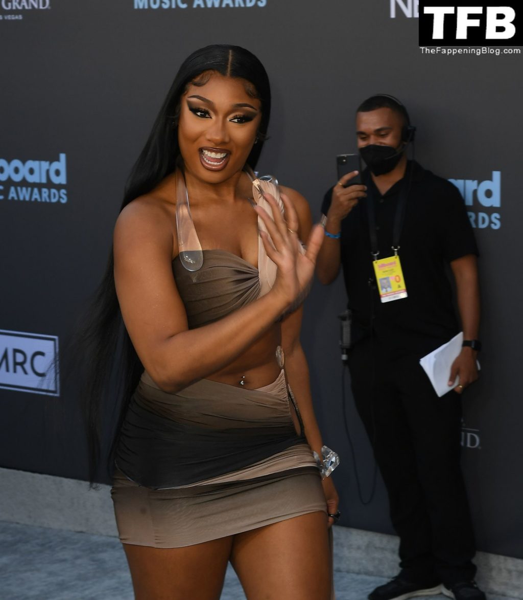 Megan Thee Stallion Flaunts Her Sexy Legs at the 2022 Billboard Music Awards (41 Photos)