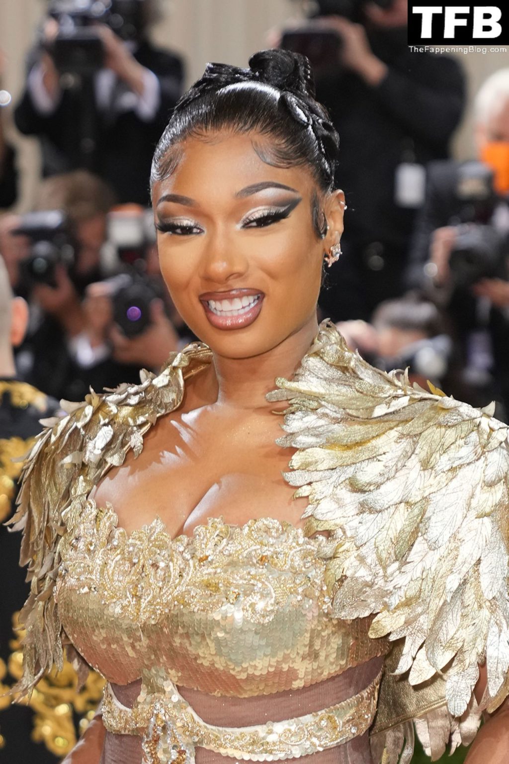 Megan Thee Stallion Displays Her Curves at The 2022 Met Gala in NYC (68 Photos)
