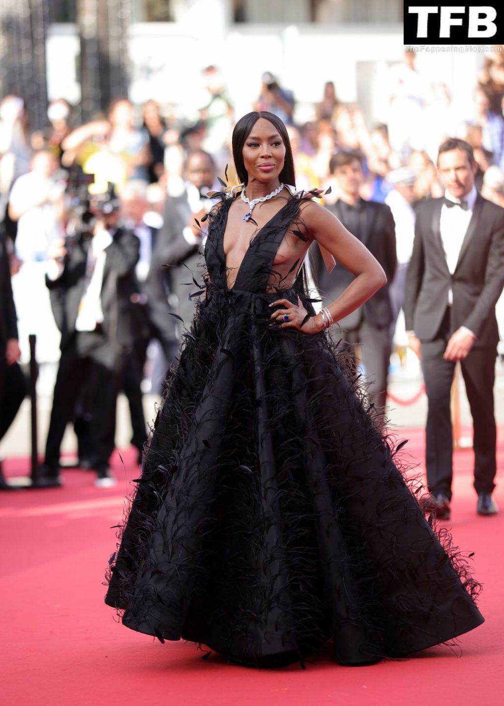 Naomi Campbell Displays Her Tits at the 75th Annual Cannes Film Festival (150 Photos)