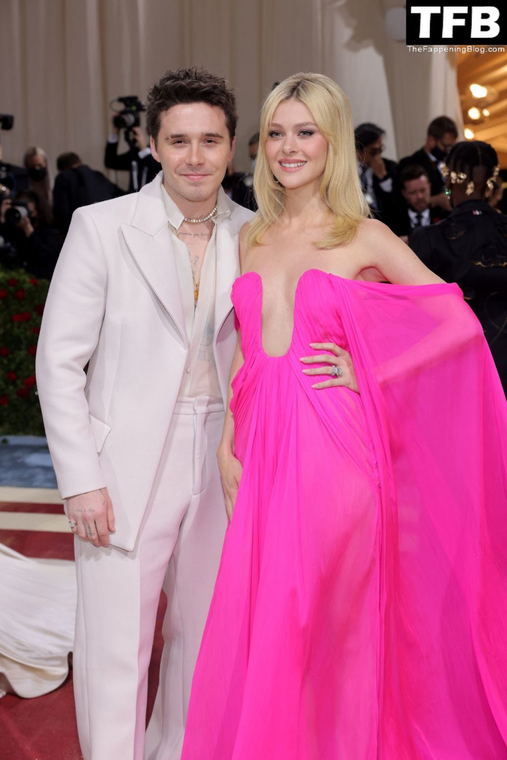 Nicola Peltz Looks Sexy in Pink at The 2022 Met Gala in NYC (102 Photos)