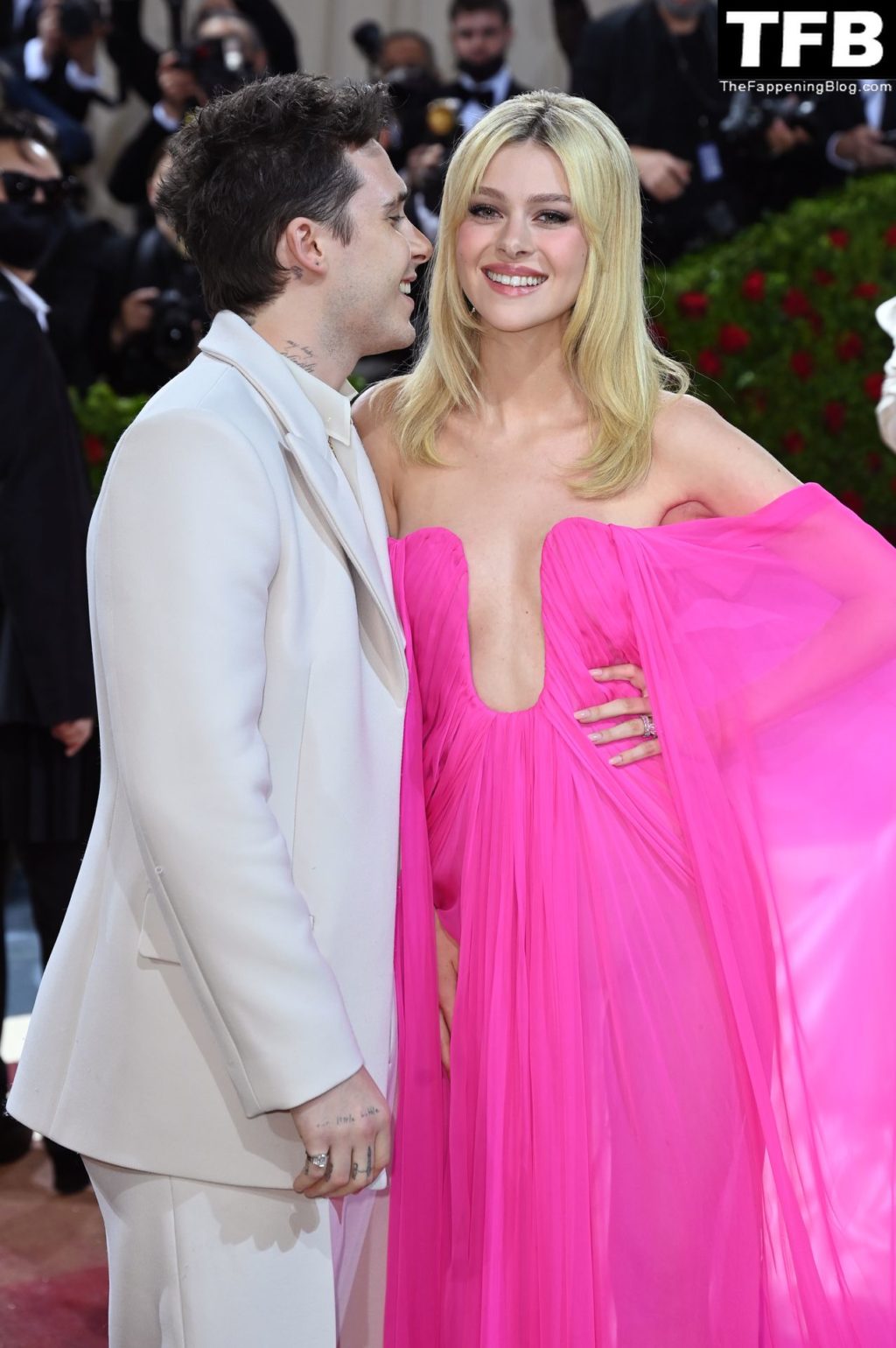 Nicola Peltz Looks Sexy in Pink at The 2022 Met Gala in NYC (102 Photos)