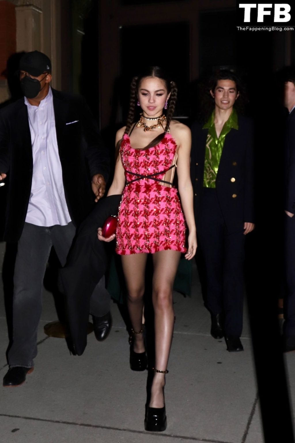Leggy Olivia Rodrigo is Leaving a Met Gala After-Party at Zero Bond in NYC (26 Photos)