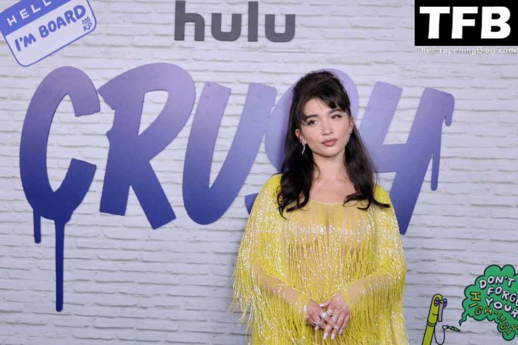 Rowan Blanchard Stuns in a See-Through Dress at Hulu’s Original Film “Crush” Premiere in Hollywood (39 Photos)