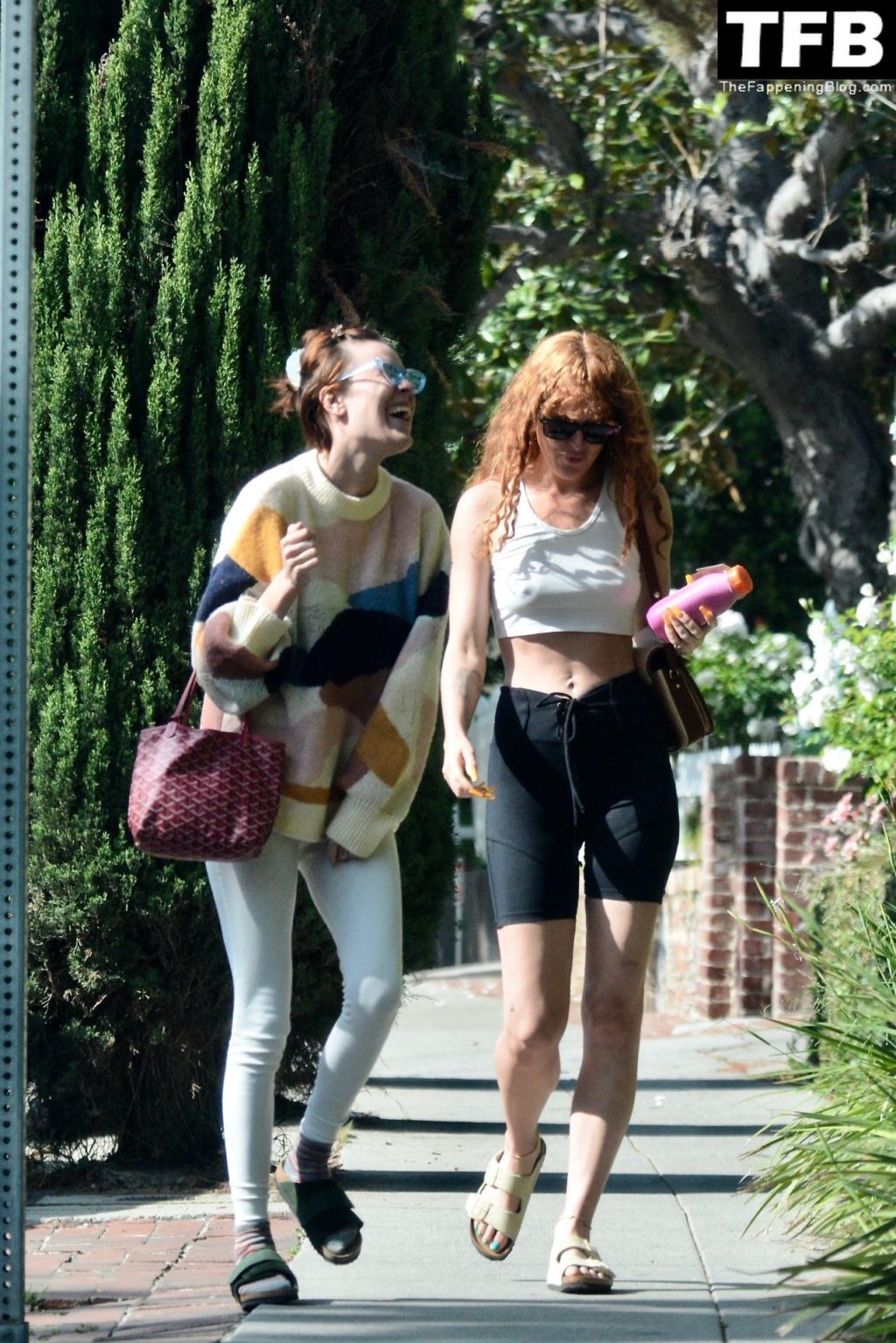 Rumer and Tallulah Willis Put a Smile on Each Other’s Faces While Visiting Sister Scout in Los Feliz (59 Photos)