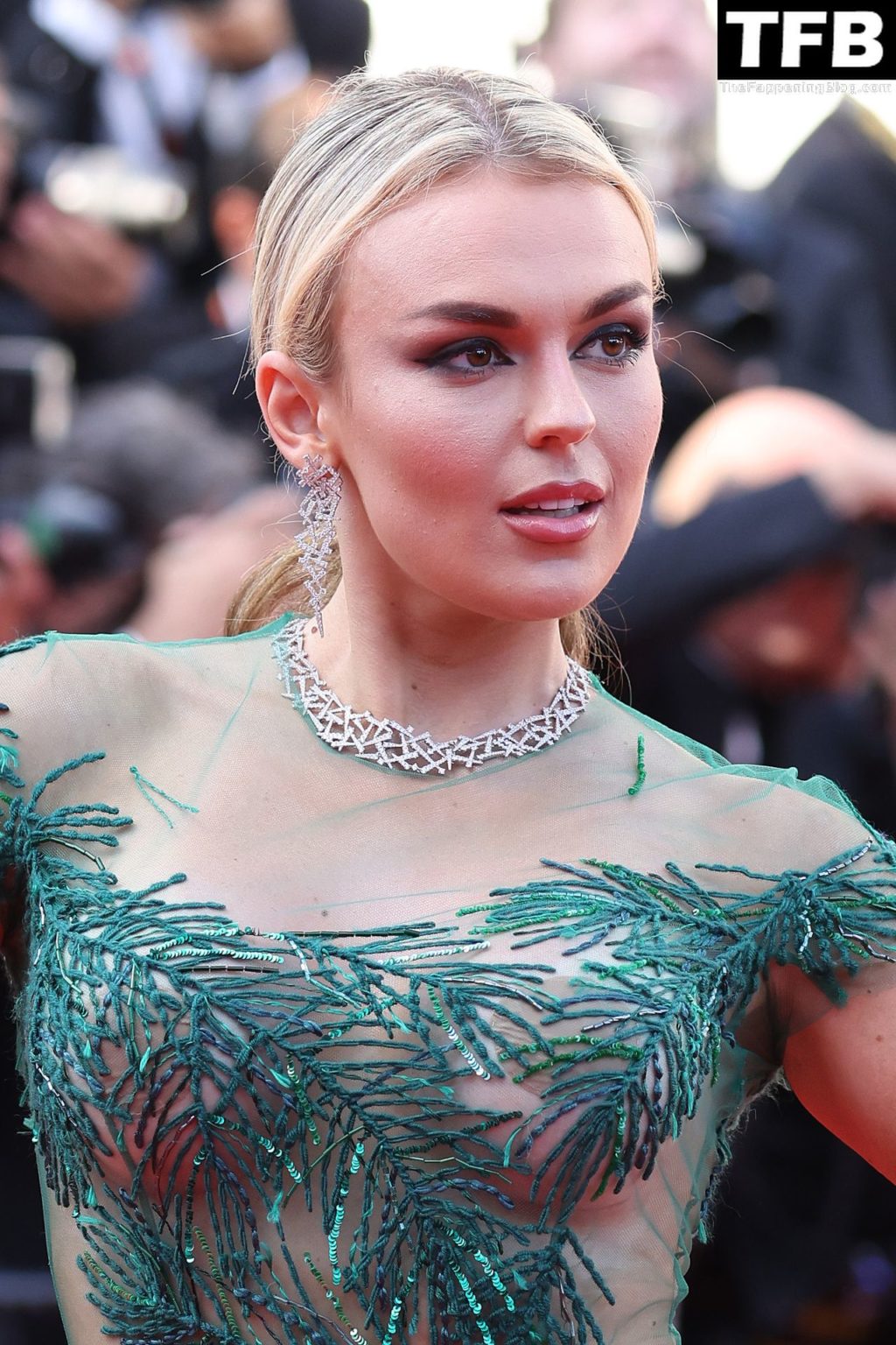 Tallia Storm Looks Hot in a See-Through Dress at the Screening of “Armageddon Time” During the 75th Annual Cannes Film Festival (86 Photos)