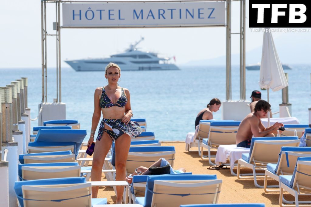 Tallia Storm is Seen at the Martinez Hotel in Cannes (20 Photos)