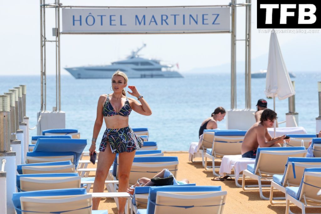 Tallia Storm is Seen at the Martinez Hotel in Cannes (20 Photos)
