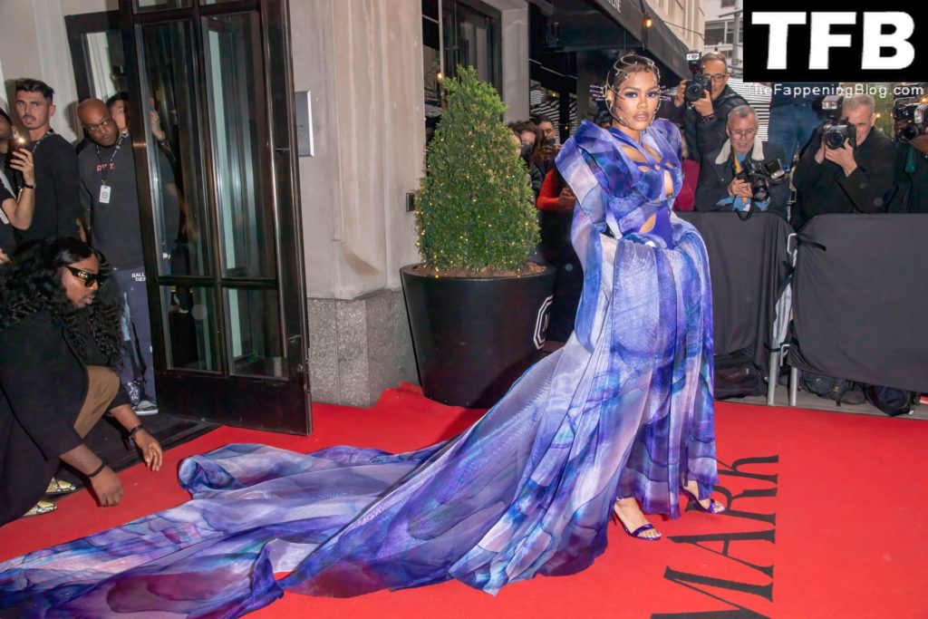 Teyana Taylor Looks Hot at The 2022 Met Gala in NYC (27 Photos)