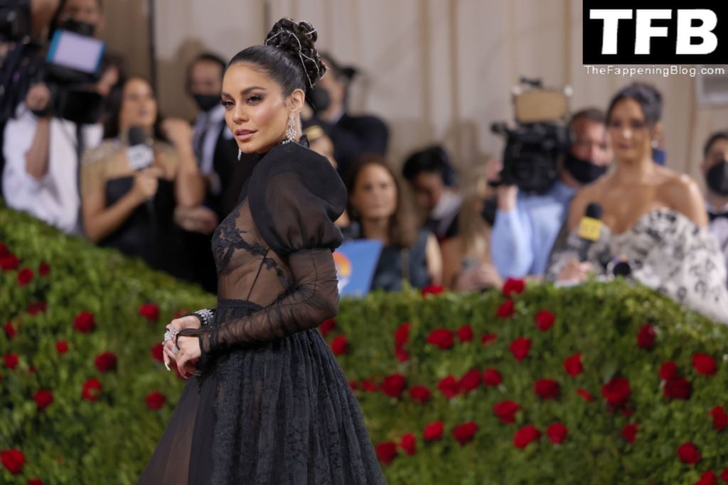 Vanessa Hudgens Looks Stunning in a See-Through Dress at The 2022 Met Gala in NYC (99 Photos)