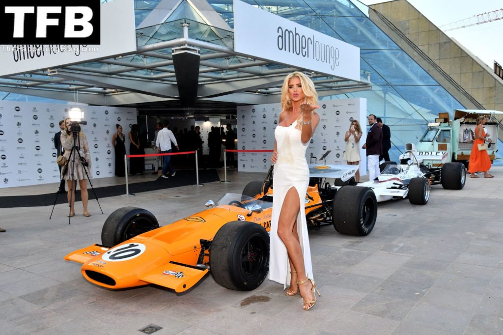 Victoria Silvstedt Stuns at the Amber Lounge at the Grimaldi Forum During the Monaco Grand Prix 2022 (7 Photos)
