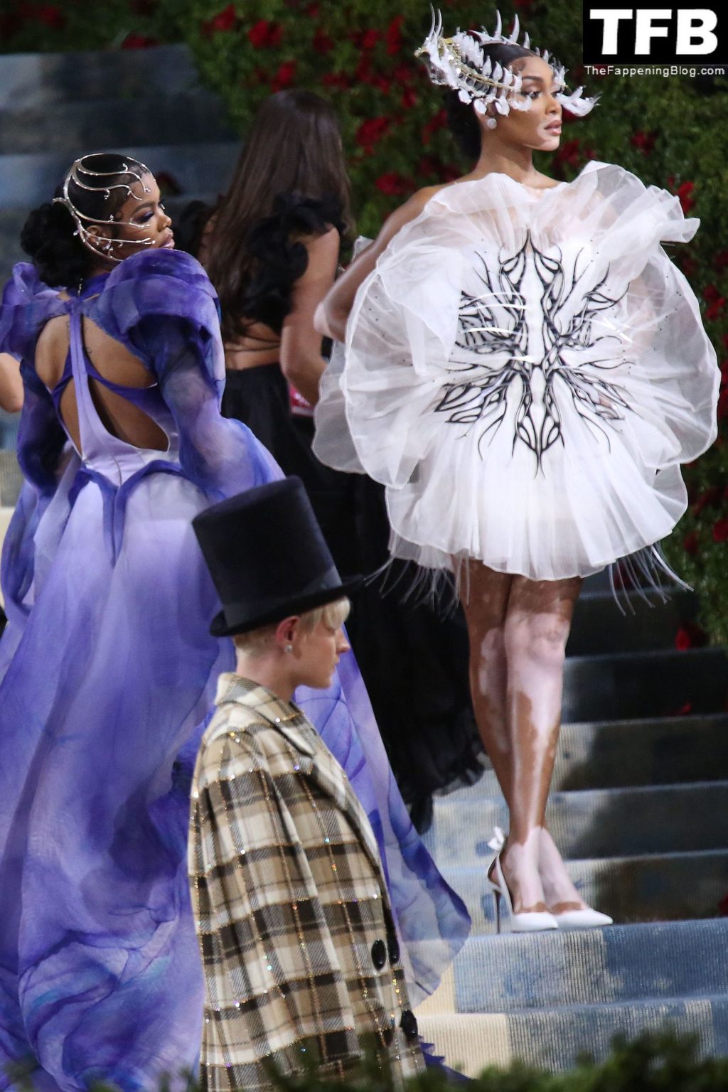 Winnie Harlow Flaunts Her Slender Legs at The 2022 Met Gala in NYC (80 Photos)