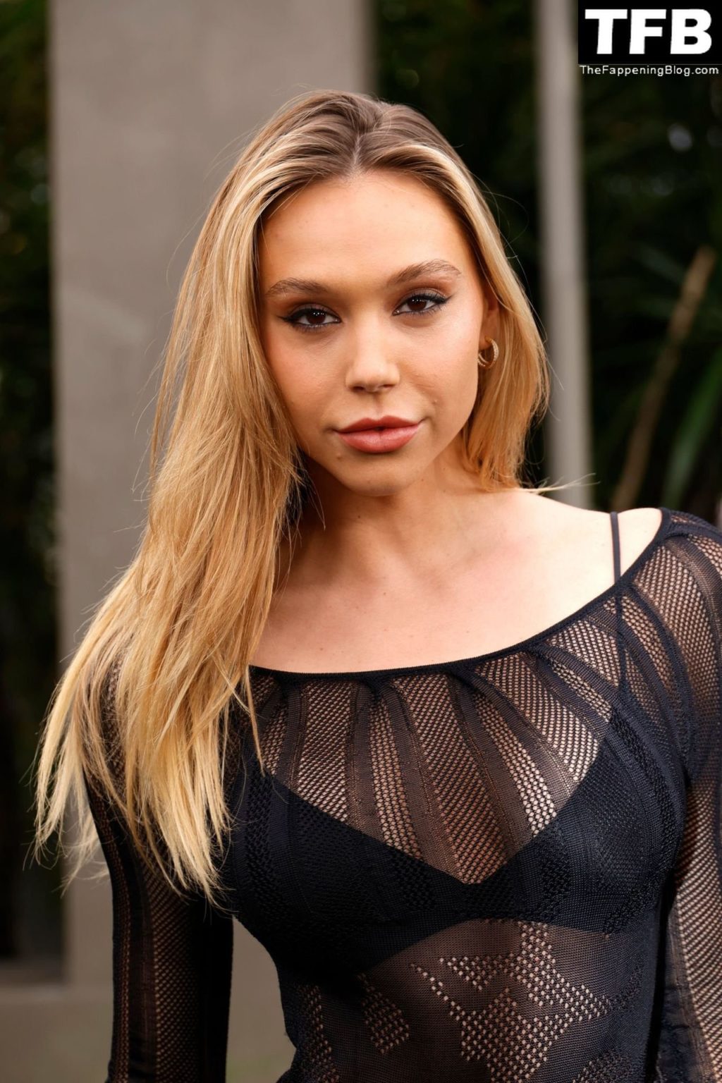 Alexis Ren Displays Her Slender Figure in a See-Through Dress at the “Jurassic World: Dominion” Premiere (41 Photos)