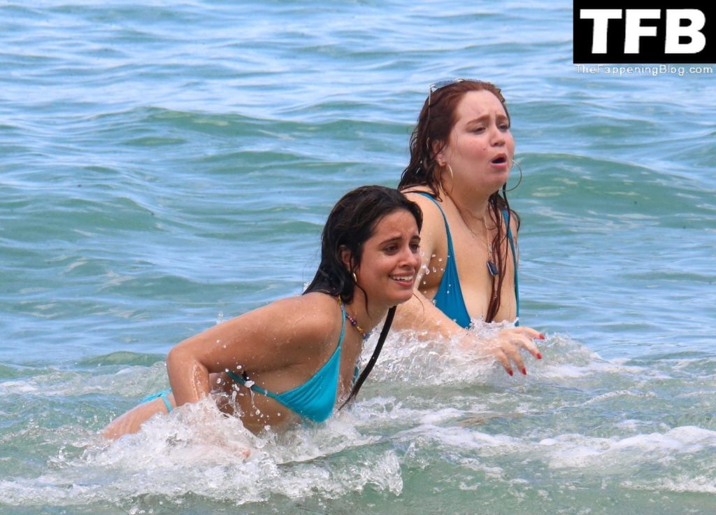 Camila Cabello Enjoys a Beach Day with Her Girls (38 Photos)