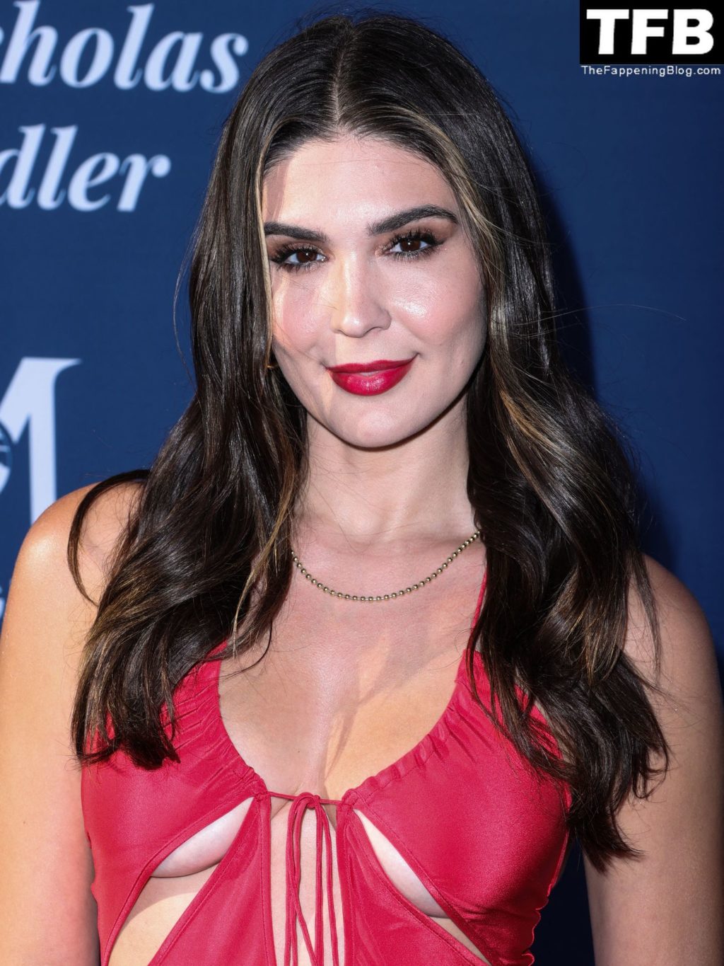 Cathy Kelley Flaunts Her Sexy Tits at the LADF Annual Blue Diamond Gala in LA (12 Photos)