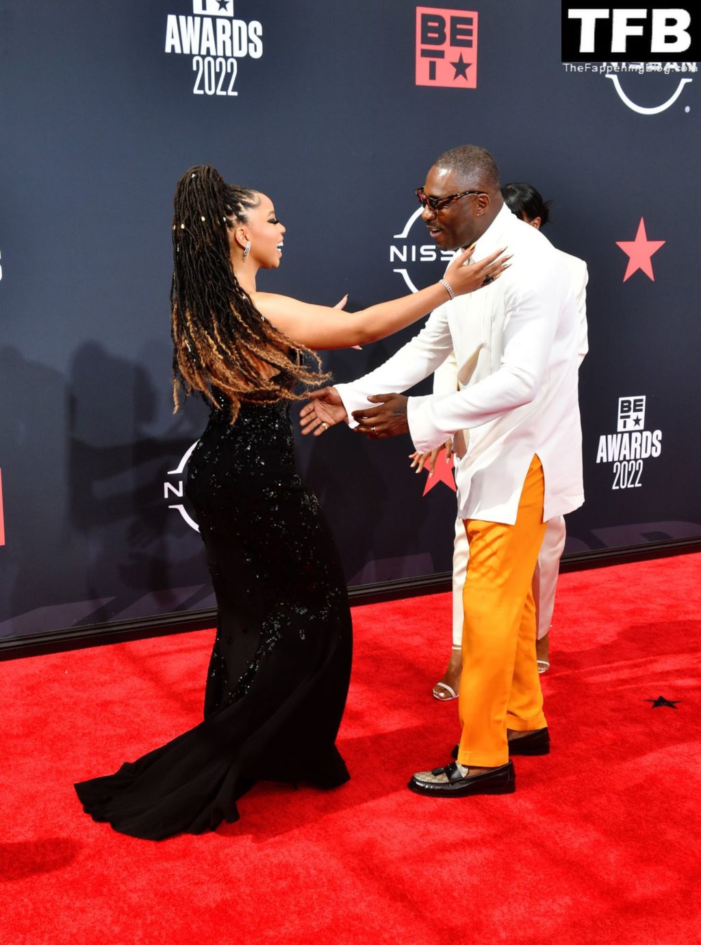 Chloe Bailey Flaunts Her Big Sexy Breasts at the 2022 BET Awards in LA (56 Photos)