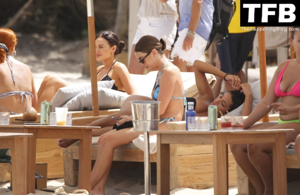 Emma Milton Shows Off Her Luscious Figure at the Beach in Ibiza (18 Photos)