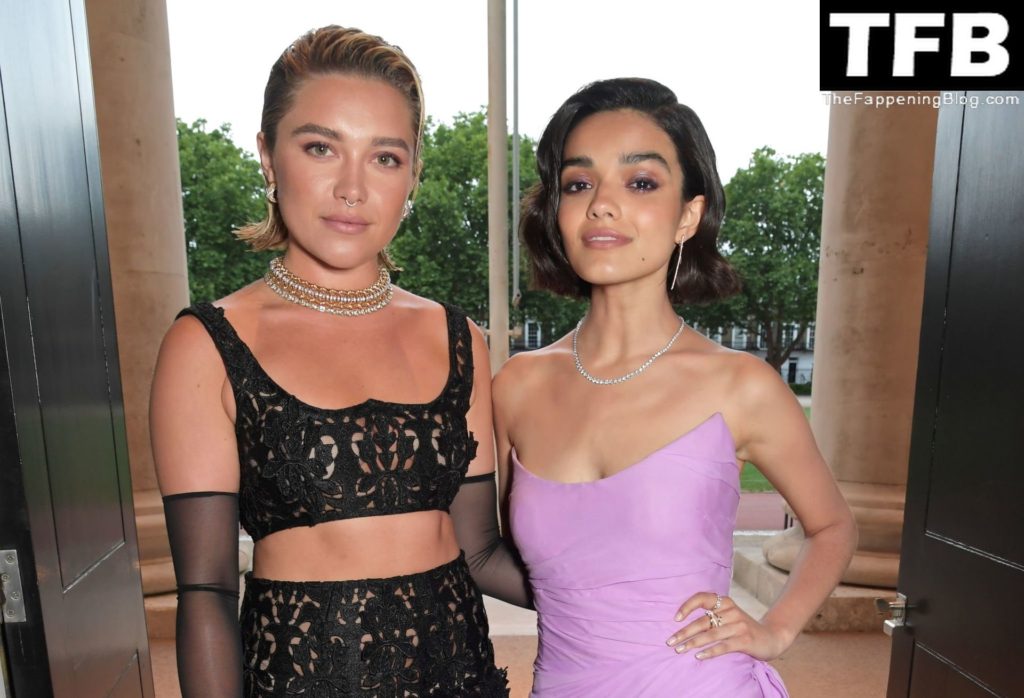 Braless Florence Pugh Looks Hot at The House of Tiffany &amp; Co Vision and Virtuosity Exhibition in London (69 Photos)