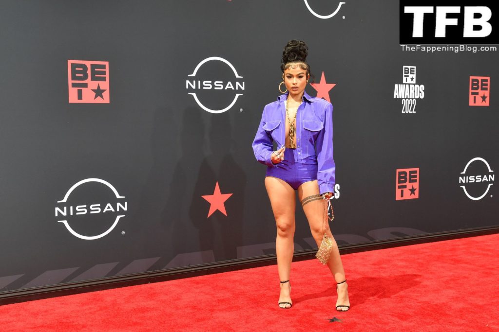 India Love Shows Off Her Curves at the 2022 BET Awards in LA (85 Photos)