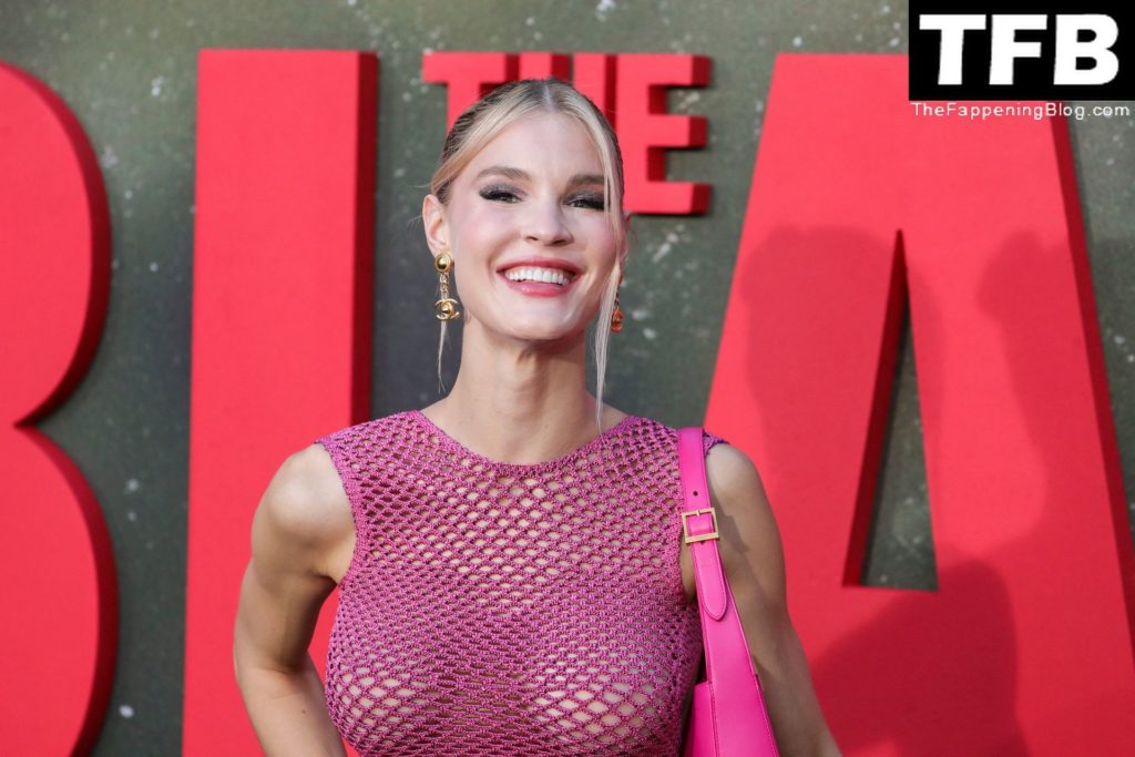 Joy Corrigan Looks Sexy in Pink at the Premiere of “The Black Phone” in LA (23 Photos + Video)
