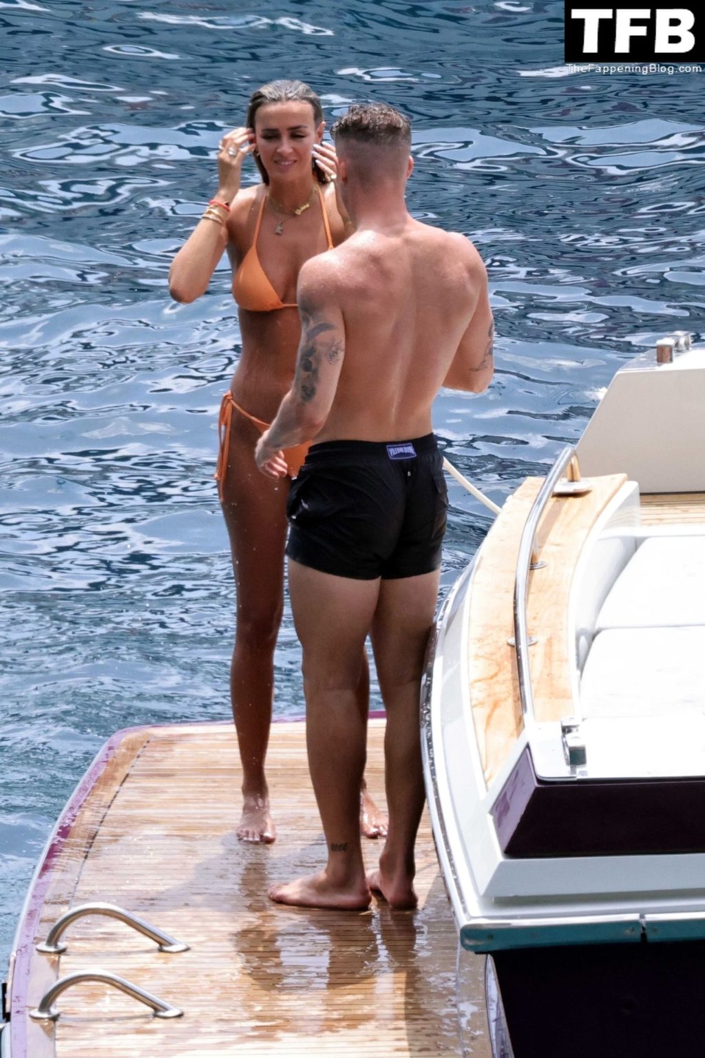 Katherine Pilkington is Spotted Taking a Break on Holiday with Ross Barkley Out in Capri (39 Photos)