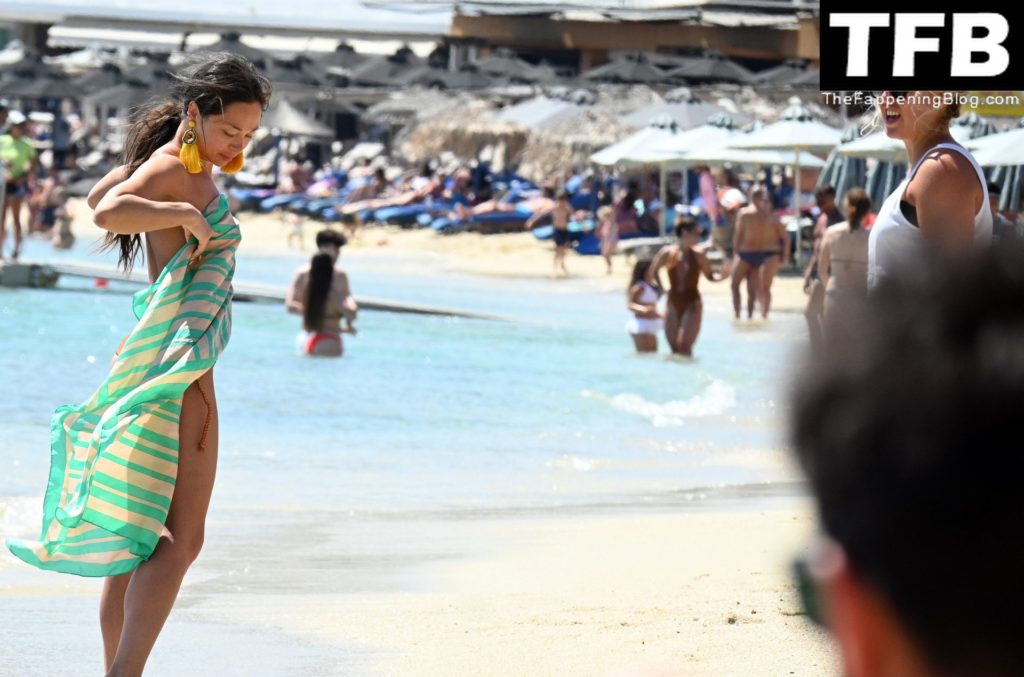 Katya Jones Soaks Up The Sun on Holiday in Mykonos (57 Photos)