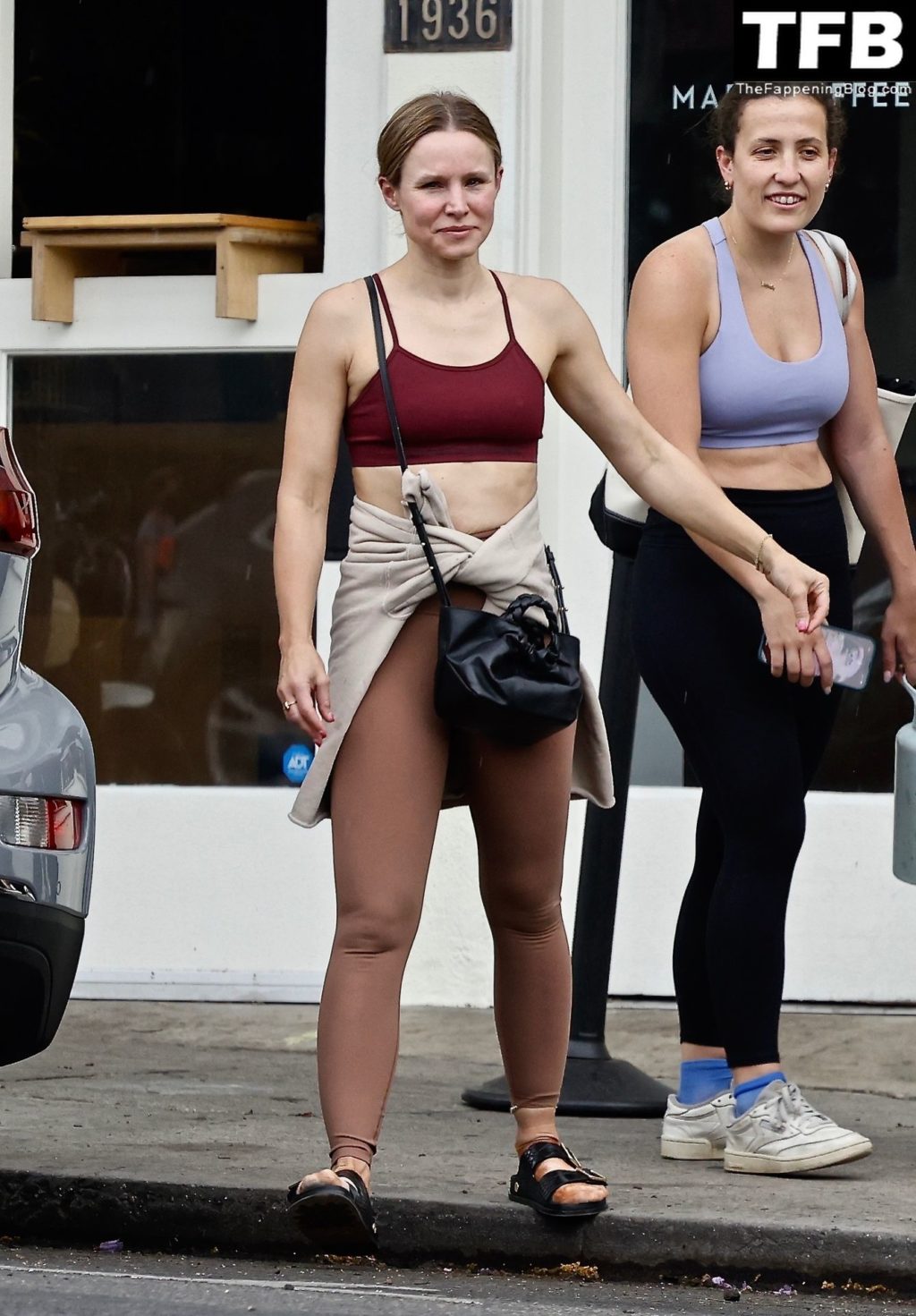 Kristen Bell Wraps Up a Sweaty Gym Session in Los Feliz (15 Photos)