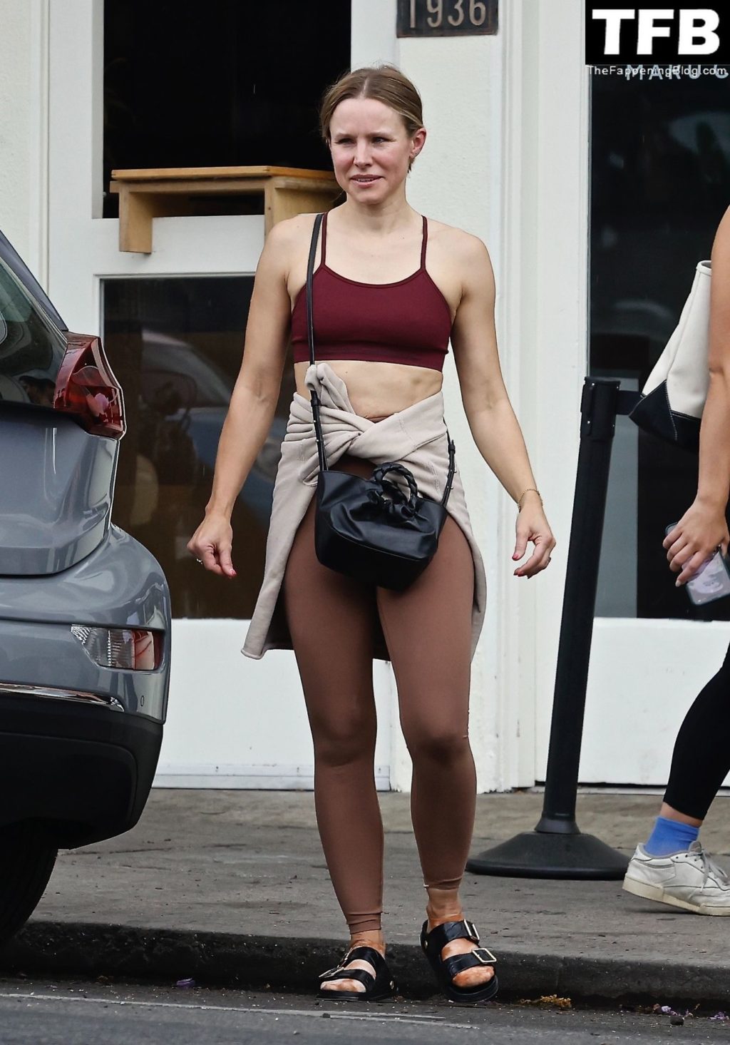 Kristen Bell Wraps Up a Sweaty Gym Session in Los Feliz (15 Photos)