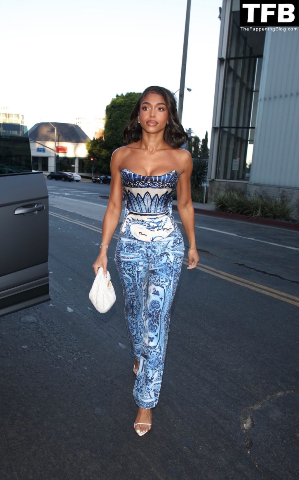 Lori Harvey Arrives at The Fleur Room for Bella Hadid’s Kin Drink Launch Event in WeHo (27 Photos)