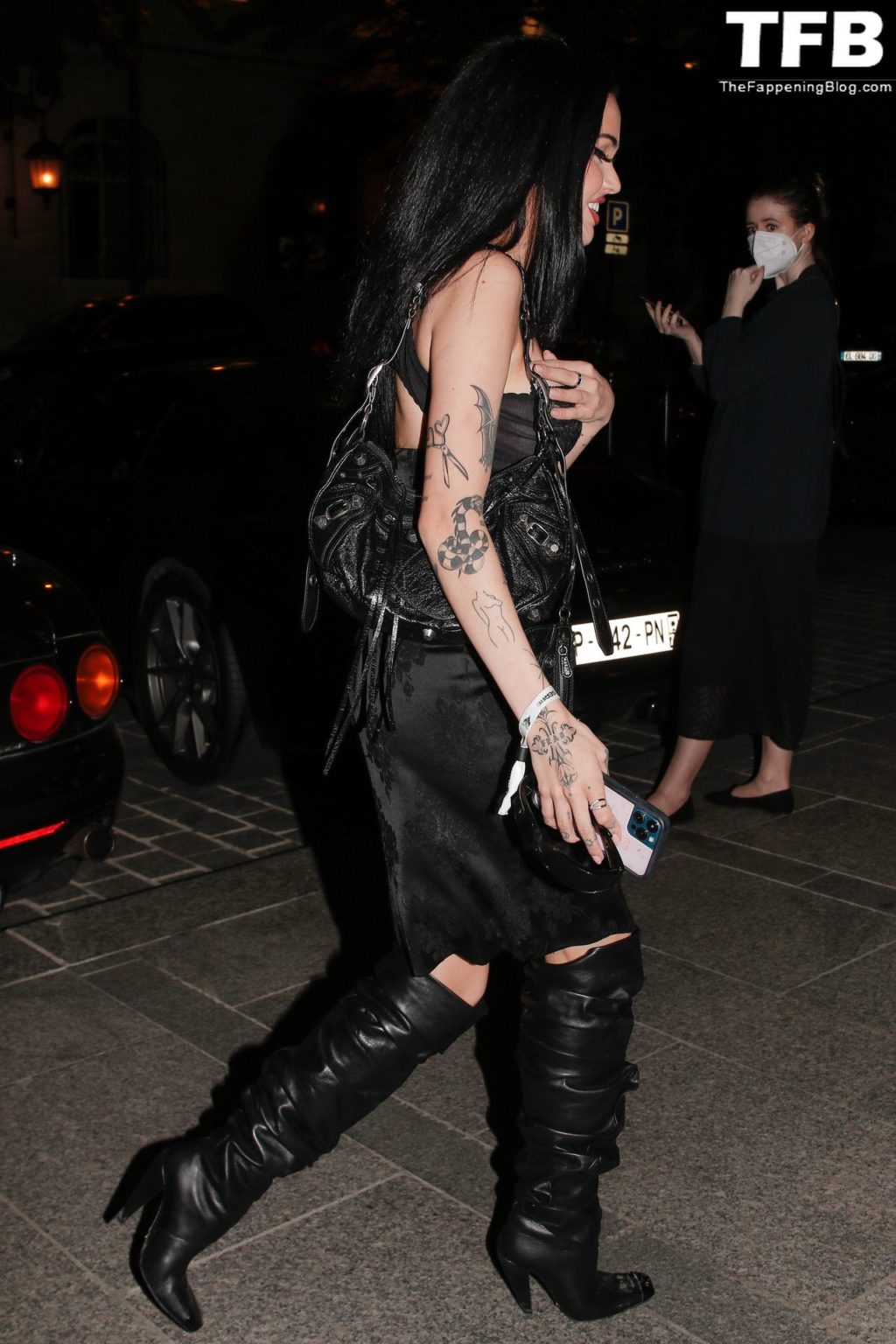 Maggie Lindemann Arrives at Her Hotel in Paris (12 Photos)