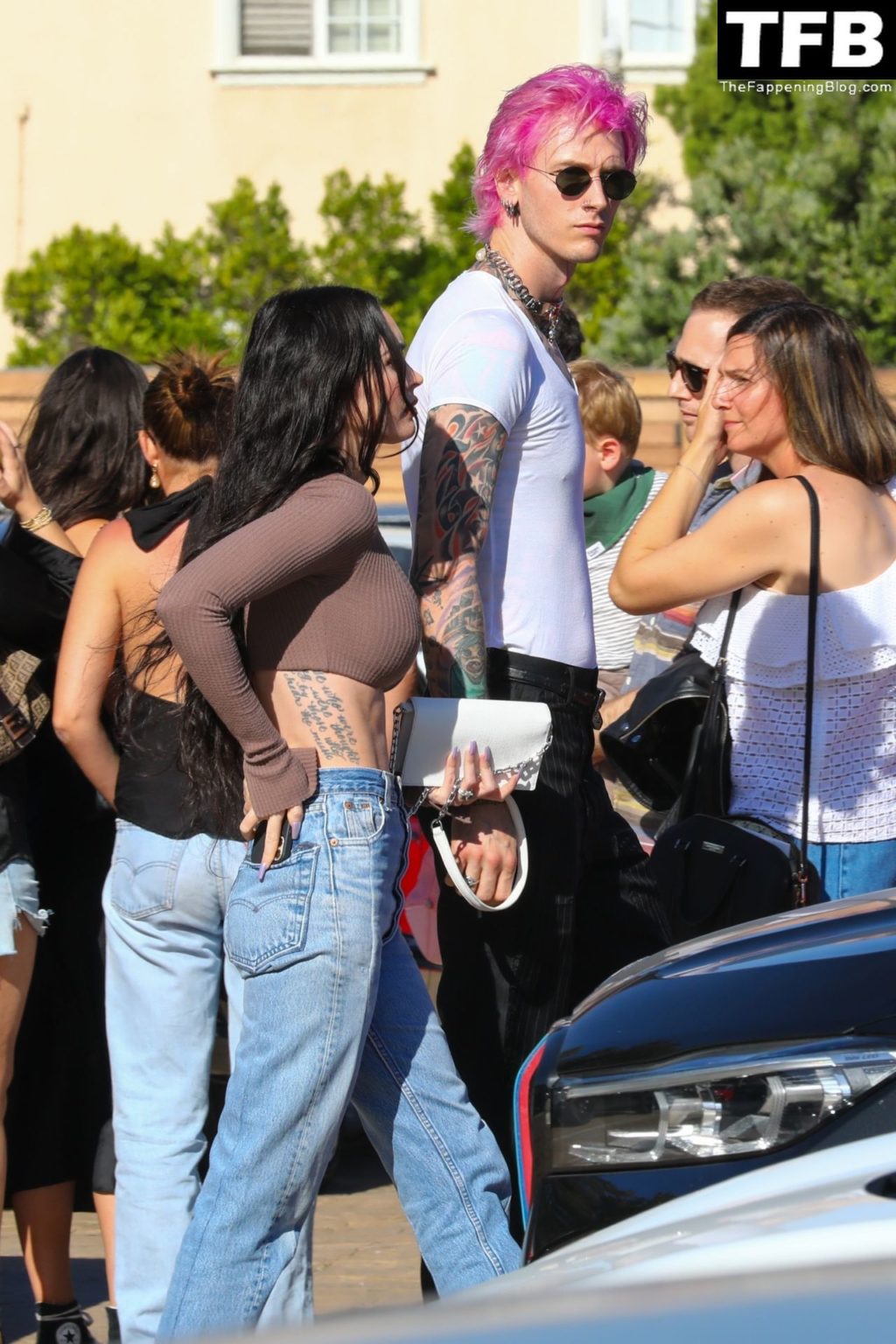 Megan Fox &amp; MGK Have a Lunch Date at Nobu (43 Photos)