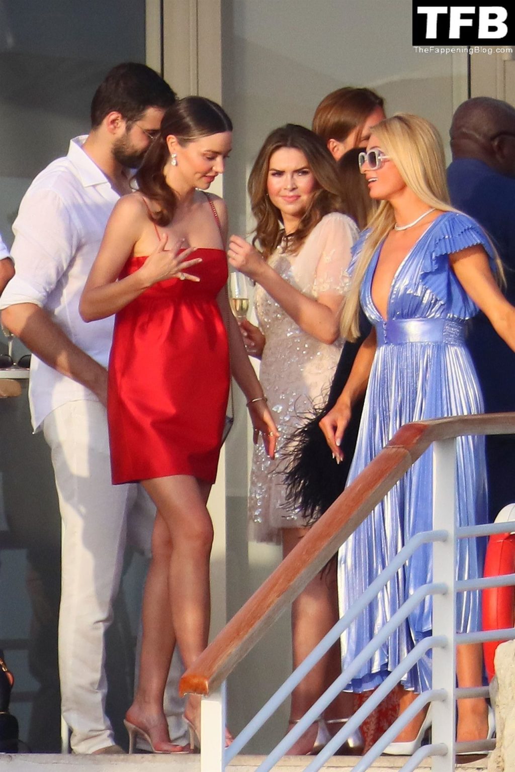 Leggy Miranda Kerr Meets Up with Paris Hilton and Jared Leto at the Hotel du Cap Eden Roc (50 Photos)
