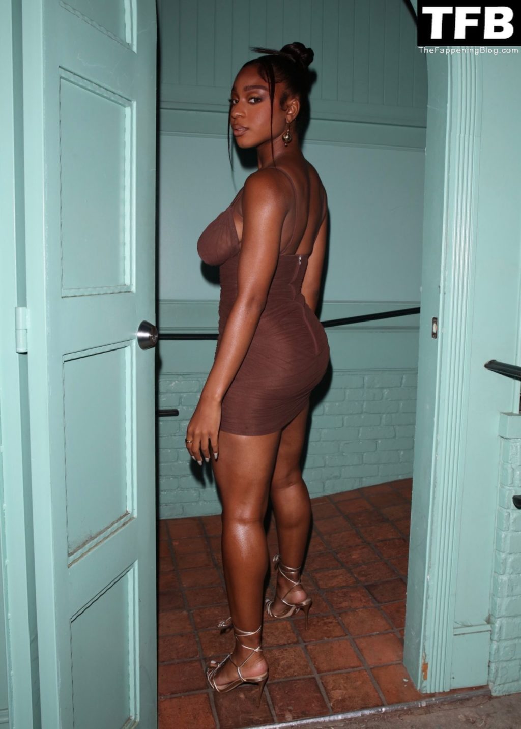Normani Shows Her Boobs as She Arrives at the Dolce &amp; Gabbana Party in Hollywood (47 Photos)