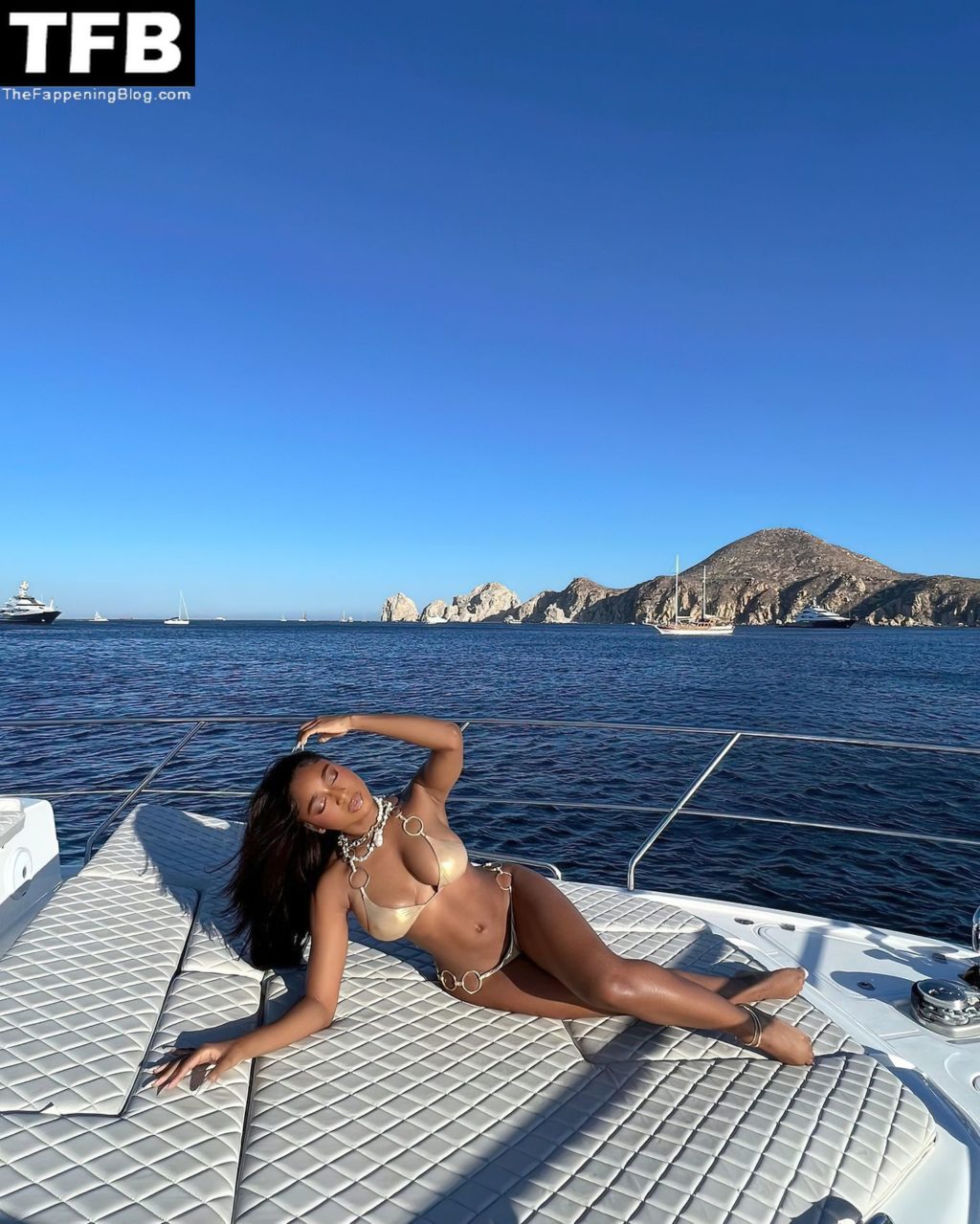 Normani Poses in a Bikini (6 Photos + Video)