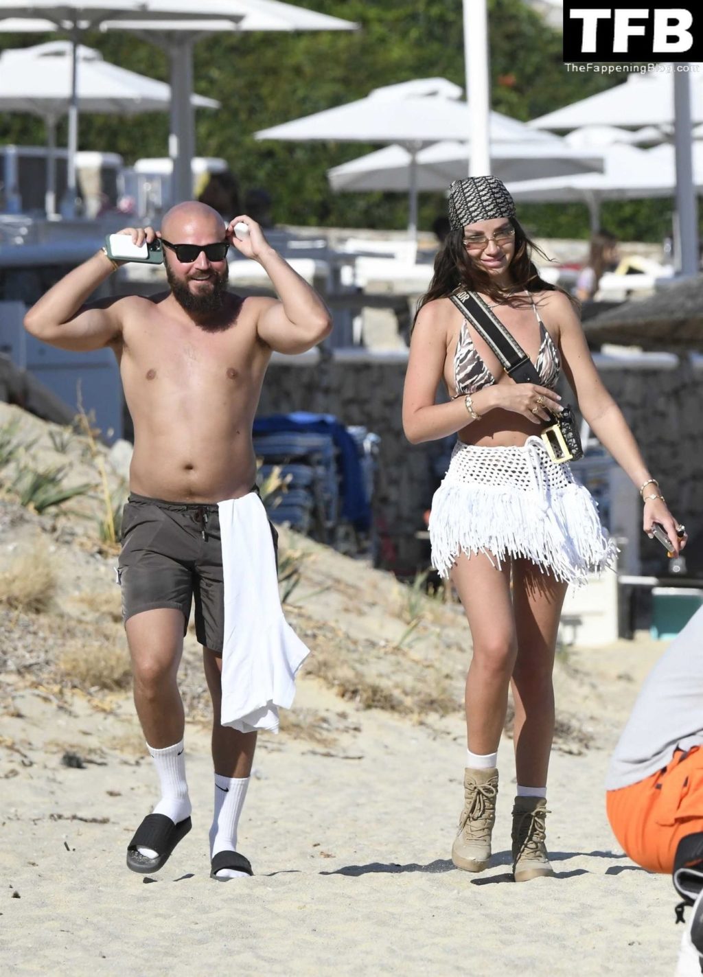 Ruby Mae Enjoys Her Summer Holidays with a New Boyfriend out in Mykonos (43 Photos)