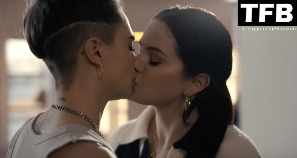 Selena Gomez &amp; Cara Delevingne Share a Passionate Kiss (24 Pics + Video)