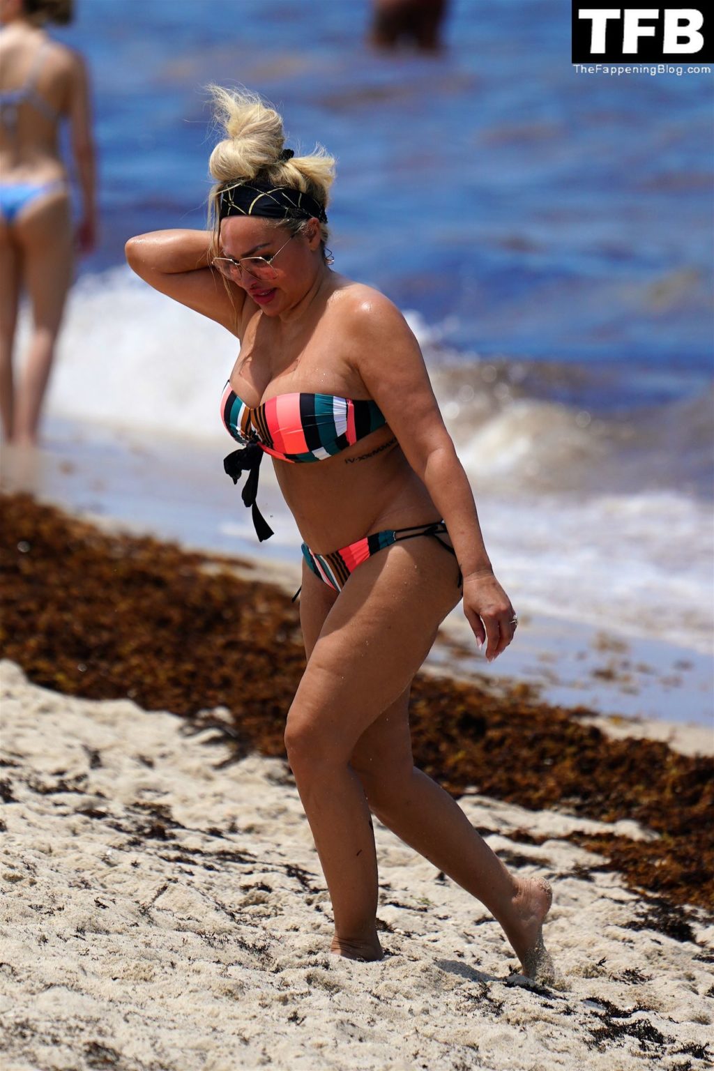Stacey Silva Shows Off Her Bikini Body on the Beach in Miami (38 Photos)